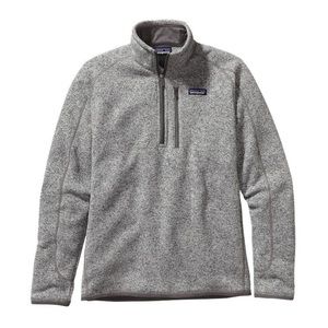 Patagonia Mens Better Sweater 1/4 Zip Fleece Stonewash